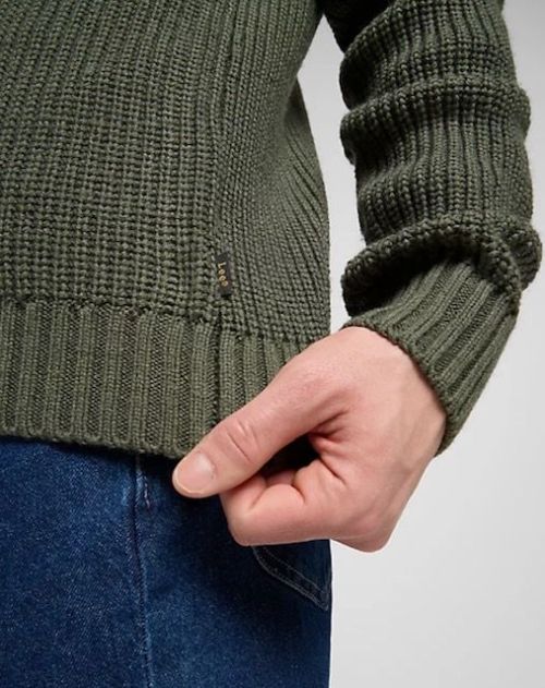 LEE 101 Relaxed Clean Half Zip Knit - Kings & Queens