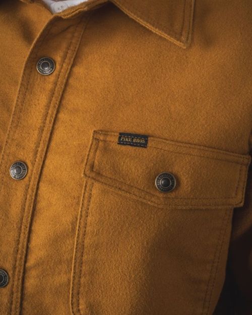 Pike Brothers 1943 CPO Moleskin Mustard - Kings & Queens