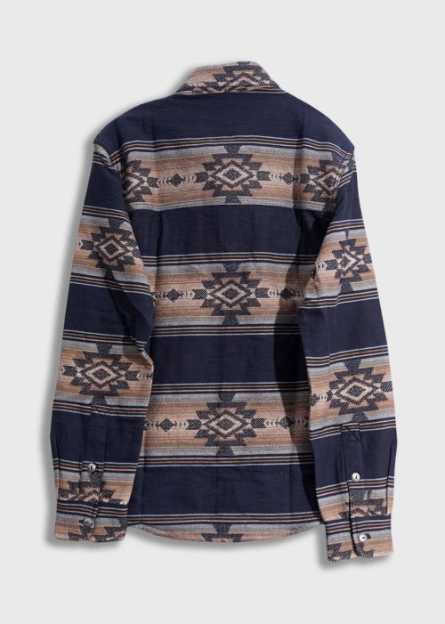 Iron & Resin Klamath Shirt Blue - Kings & Queens