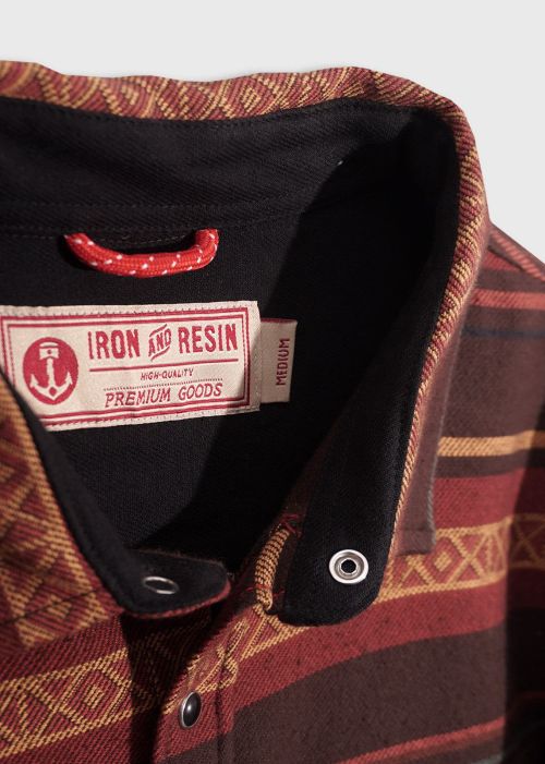 Iron & Resin Flatland Shirt Brown - Kings & Queens