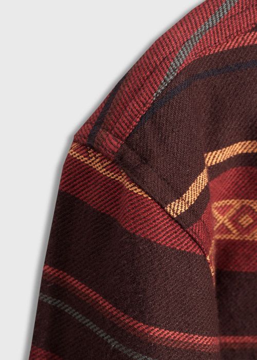 Iron & Resin Flatland Shirt Brown - Kings & Queens