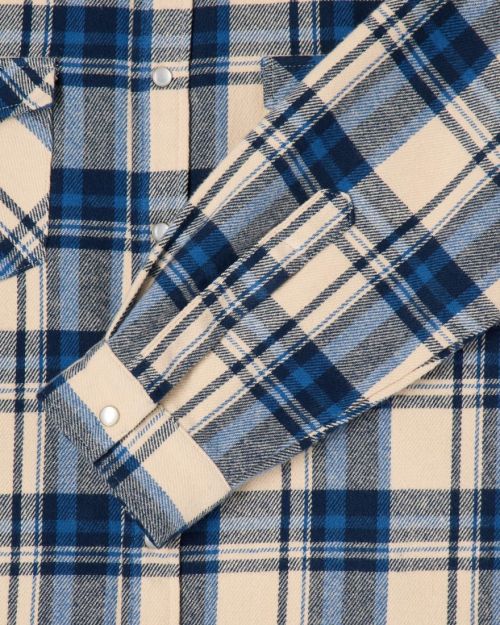 Edwin Western Shirt Blue - Kings & Queens