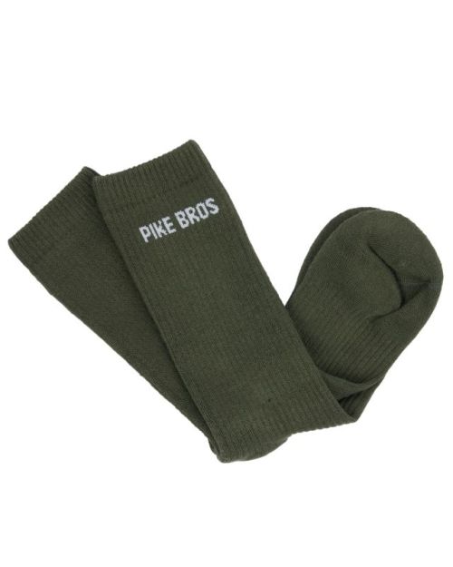 Pike Brothers 1963 Service Socks Olive - Kings & Queens