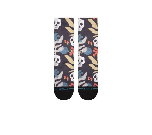 Stance Tropiskull Crew Black - Kings & Queens