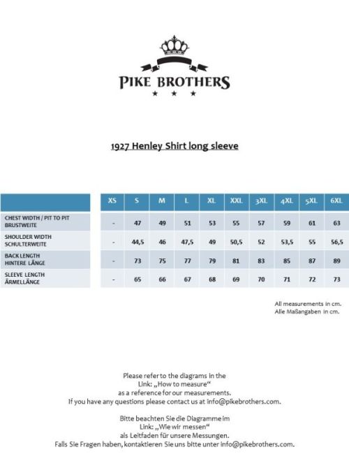 Pike Brothers 1927 Deep Black Long sleeve Henley Shirt - Kings & Queens