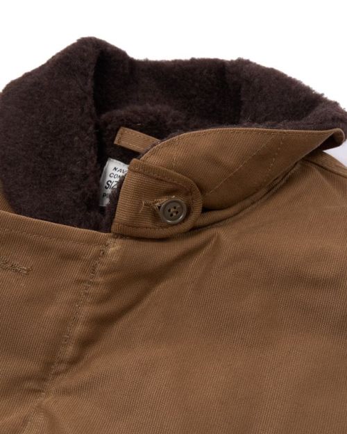 Pike Brothers 1944 N1 Deck Jacket Wax Khaki - Kings & Queens