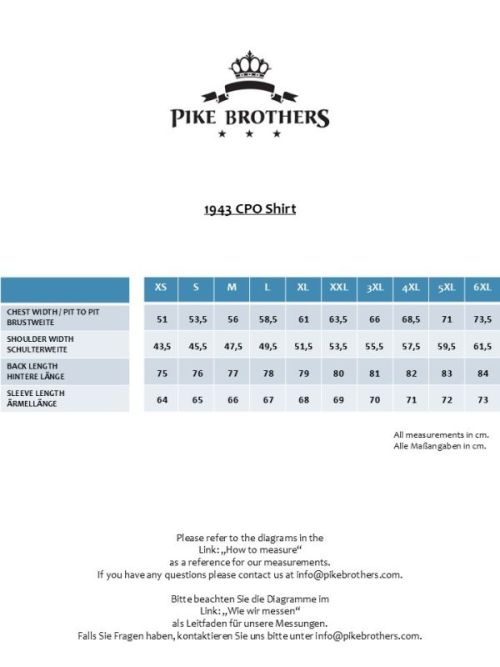 Pike Brothers 1943 CPO Barrow Orange - Kings & Queens