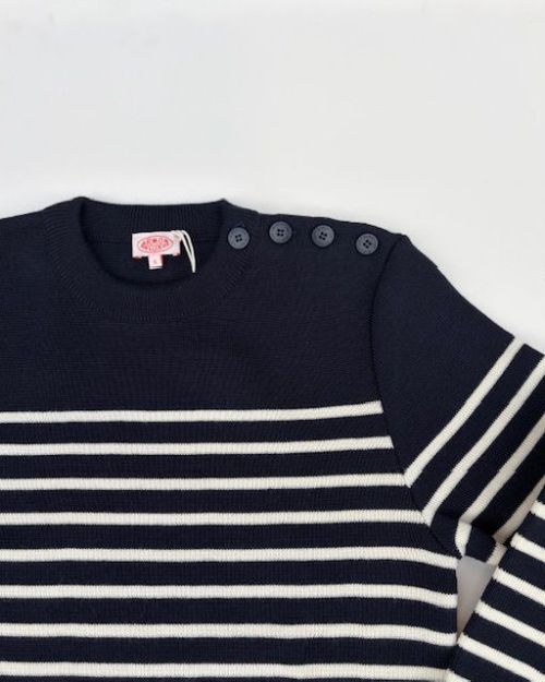 Armor Lux Pull Marin Moléne Heritage Navy/nature - Kings & Queens