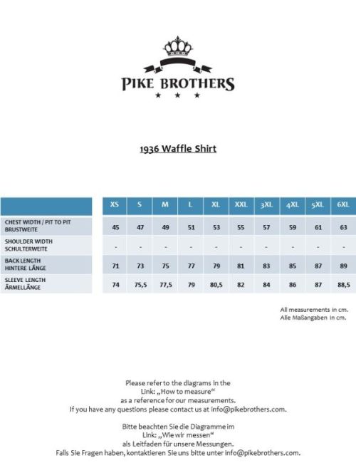 Pike Brothers 1936 Waffle Shirt Natural - Kings & Queens