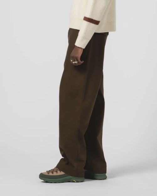 Eat Dust Frisco Chino Brown Straight Legs - Kings & Queens