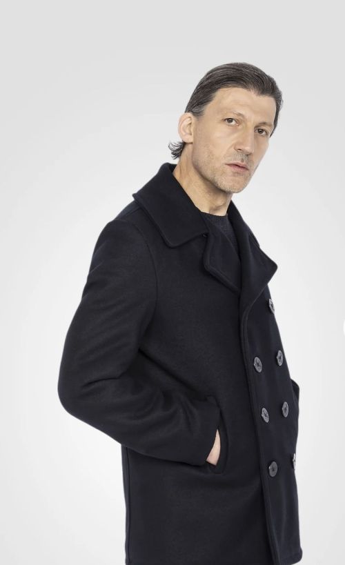 Schott NYC Caban 740 Marine USA - Kings & Queens