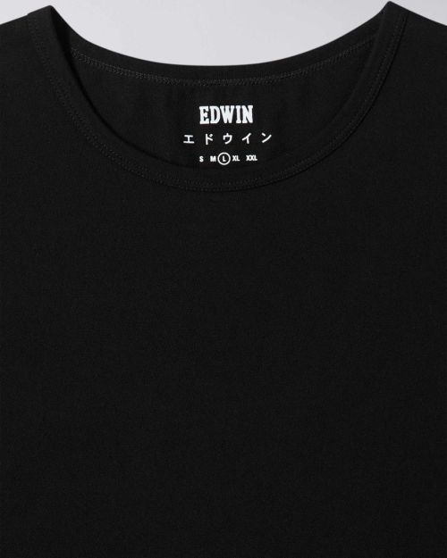 Edwin Double Pack Tee Black - Kings & Queens