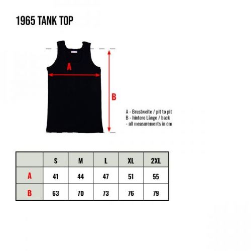 Pike Brothers 1965 Tank Top Set White - Kings & Queens