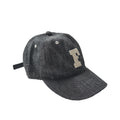 6843 - 6 Panel Denim Baseball 'F' Cap