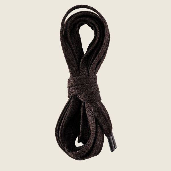 Waxed Boot Laces 120cm Black