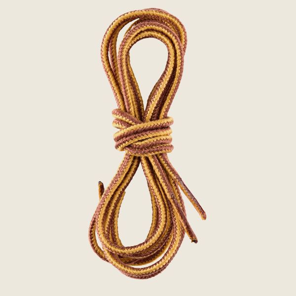 Boot Laces 122 cm Gold/Brown