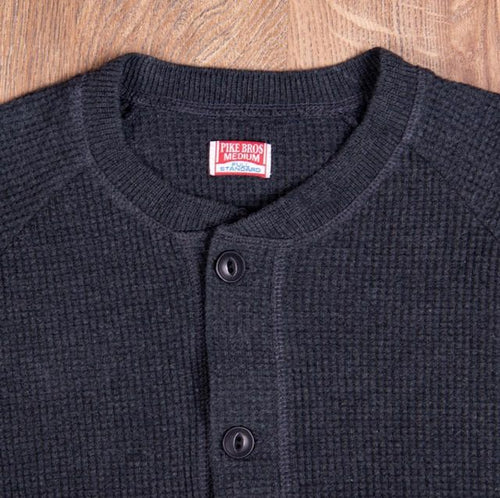 1936 Waffle shirt Faded Black