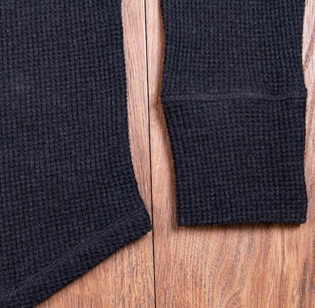 1936 Waffle shirt Faded Black