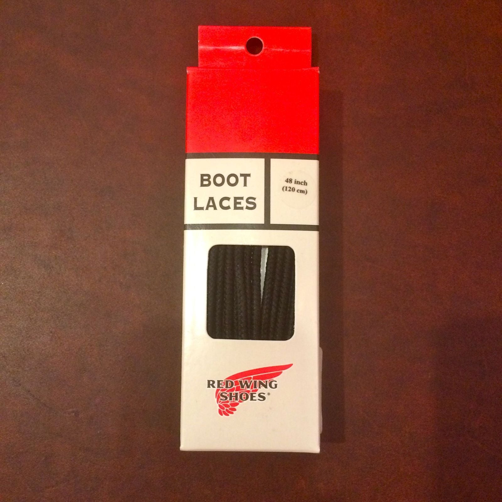 Waxed Boot Laces 120cm Brown