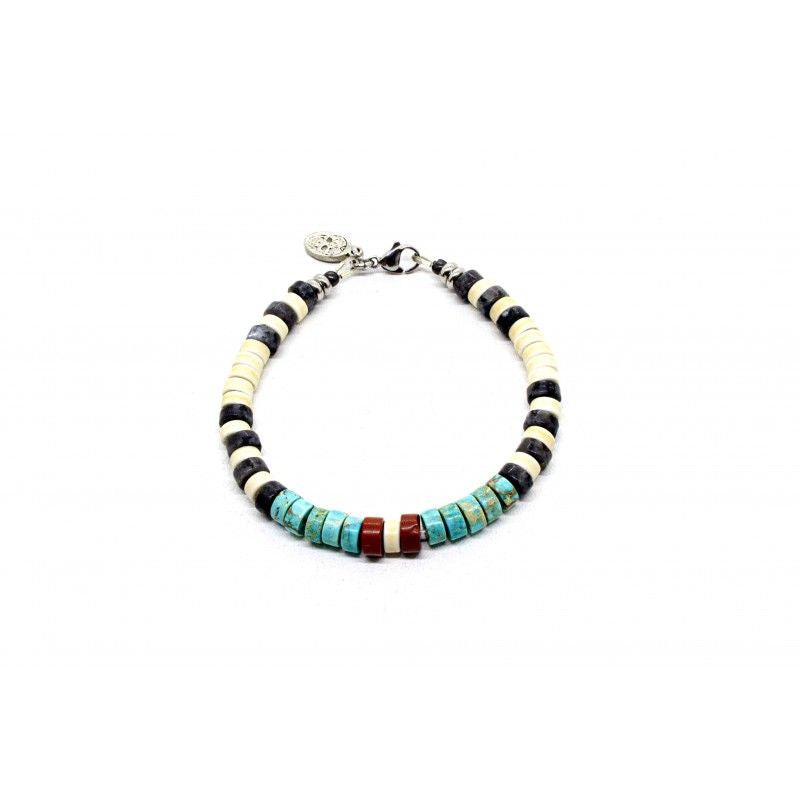 Heishi Jasper Bracelet