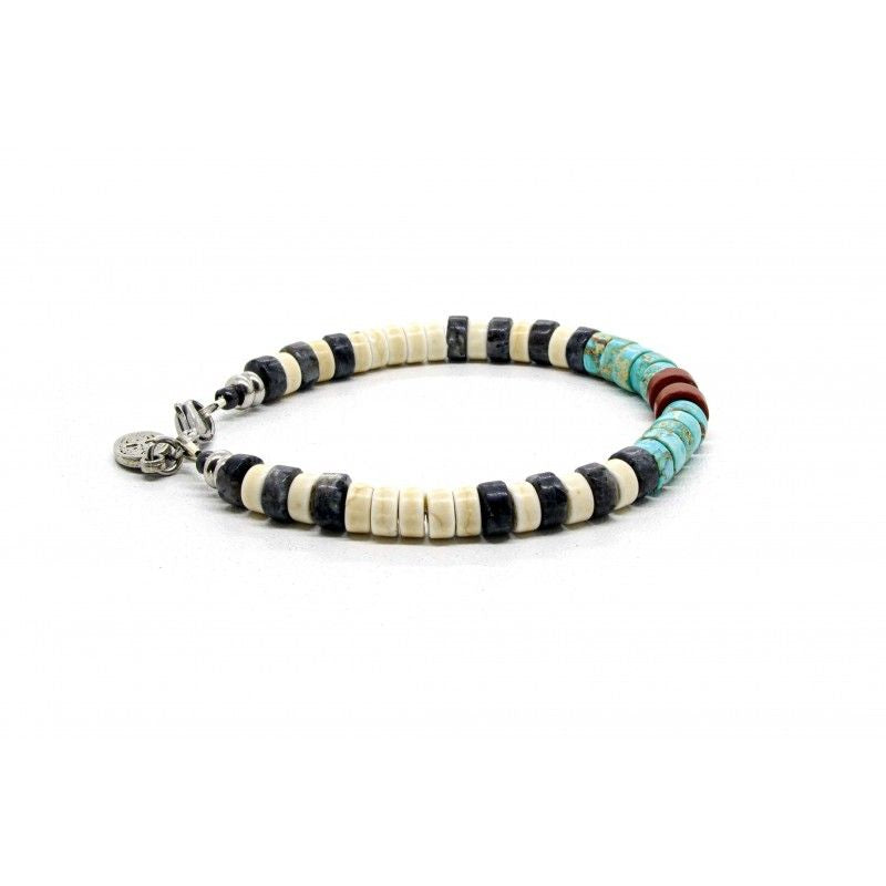 Heishi Jasper Bracelet