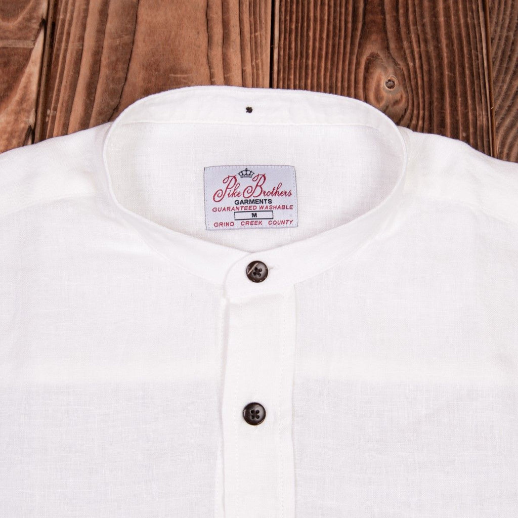 1923 Buccanoy Chambrey White Shirt