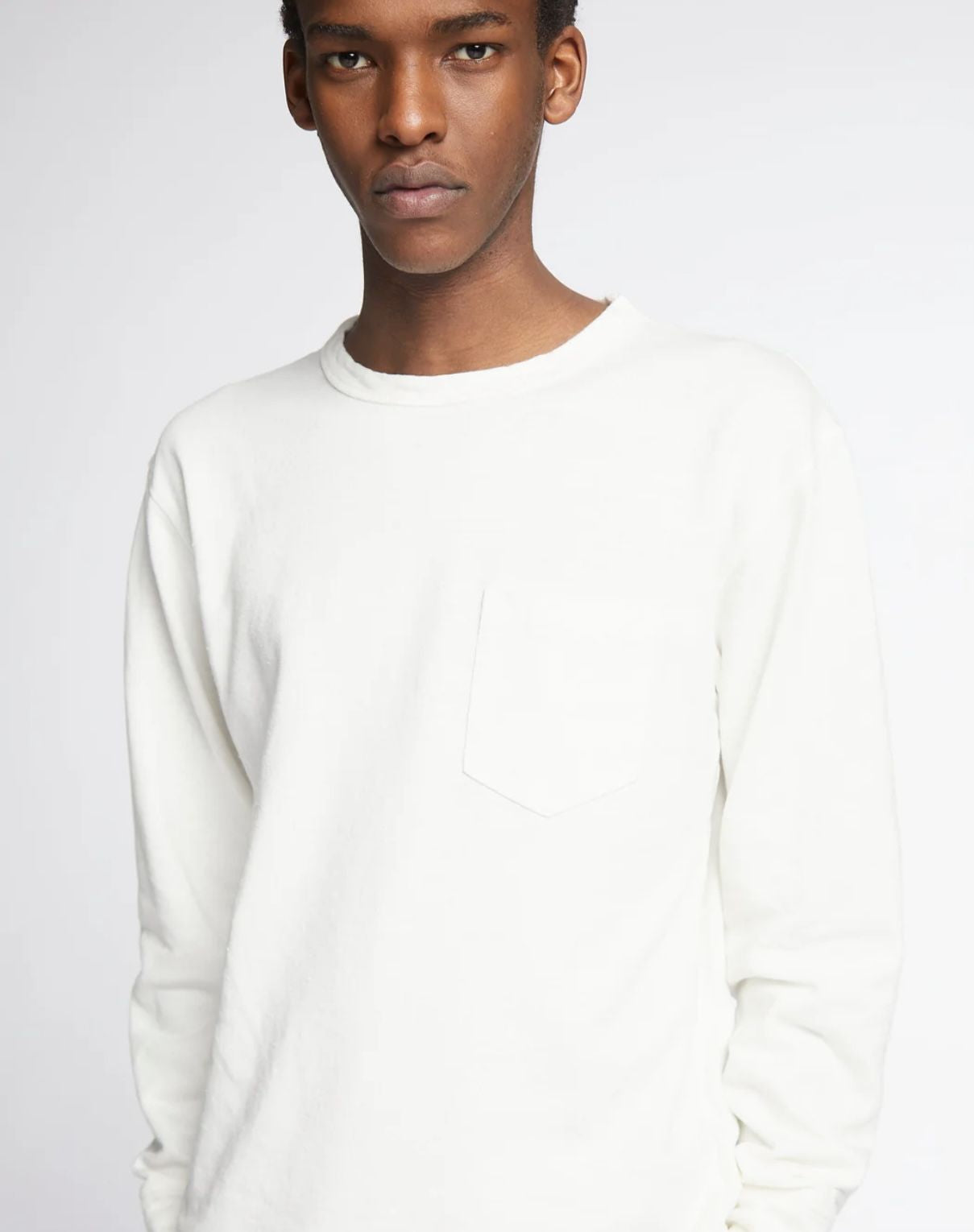 Military Jersey Long Sleeve Ecru