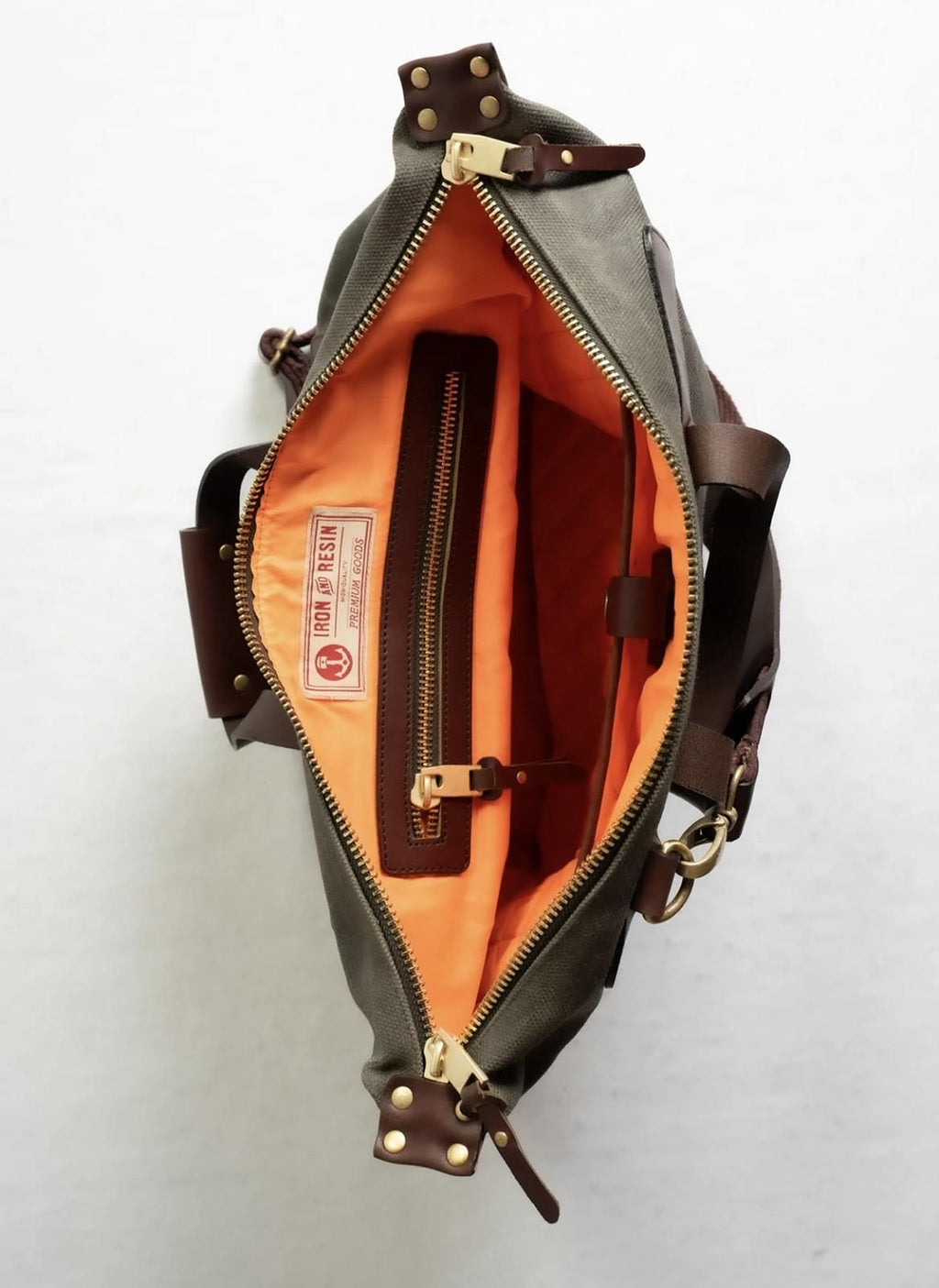 Waxed Canvas Tote Bag