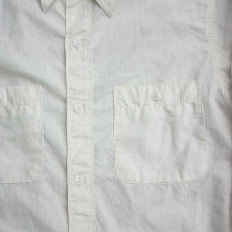 4810 - 22 Chambray Shirt White