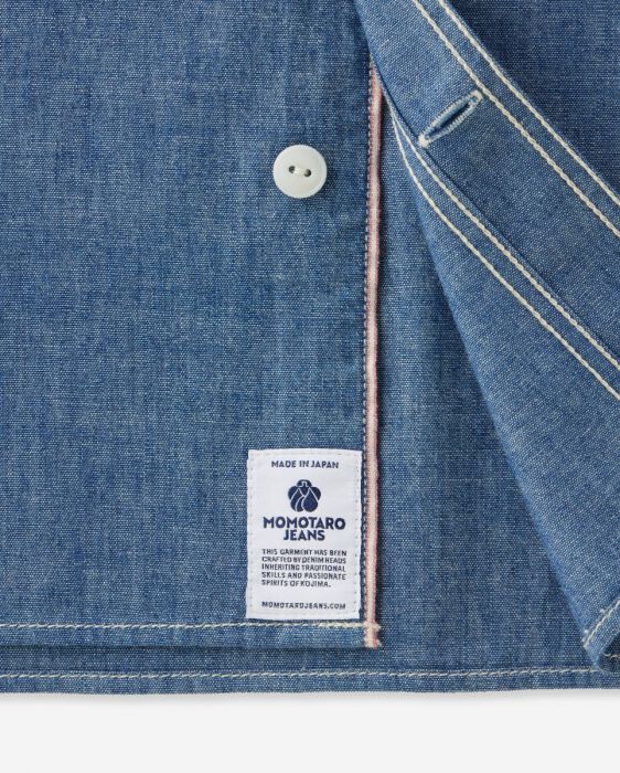 Triple Stitch L/S Chambray Shirt 5oz