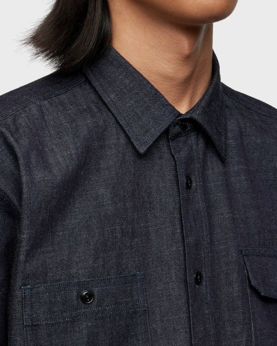 Triple Stitch L/S Denim Shirt 8oz