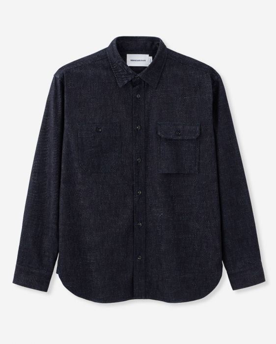 Triple Stitch L/S Denim Shirt 8oz