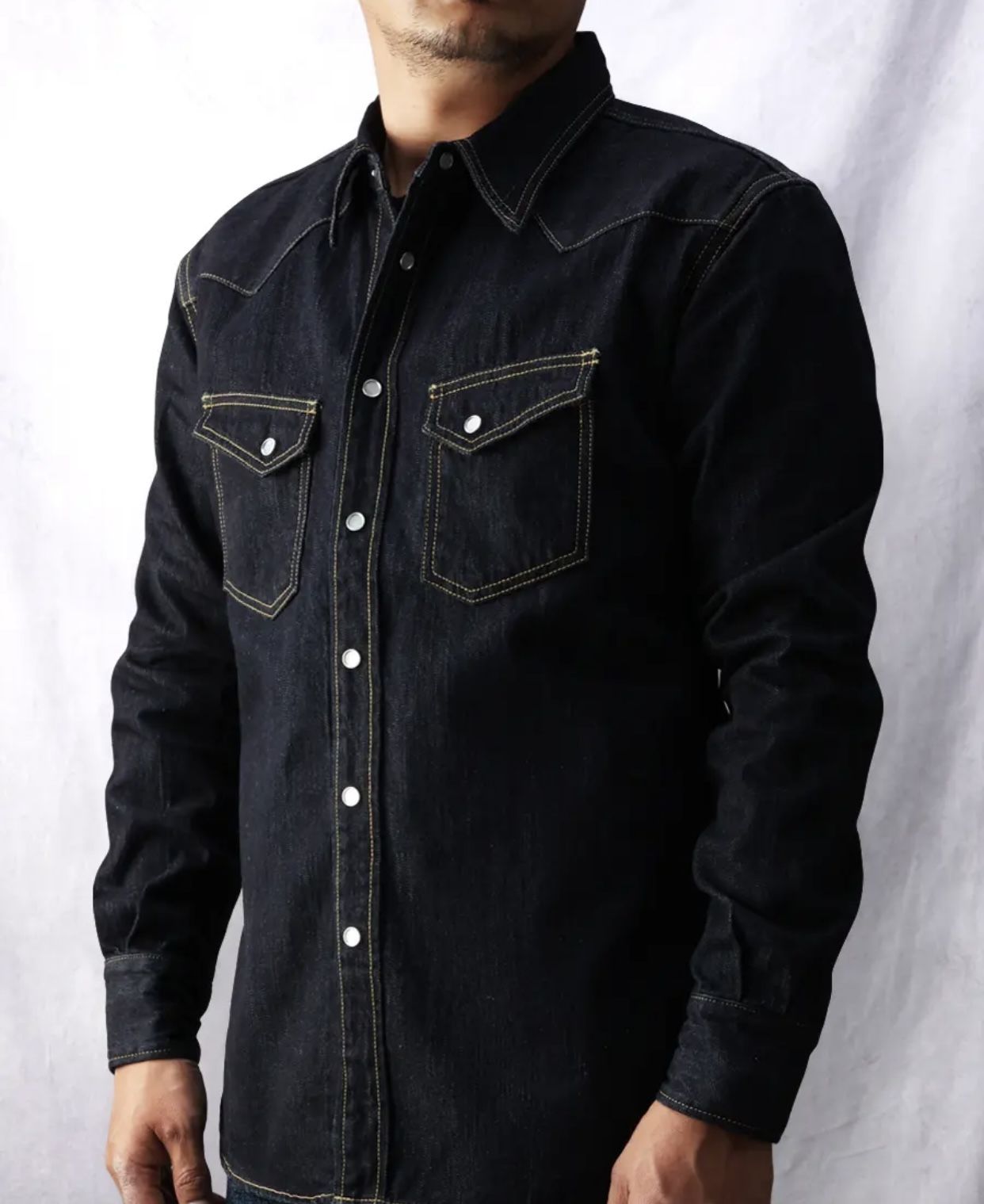 Western Denim Selvedge  Shirt