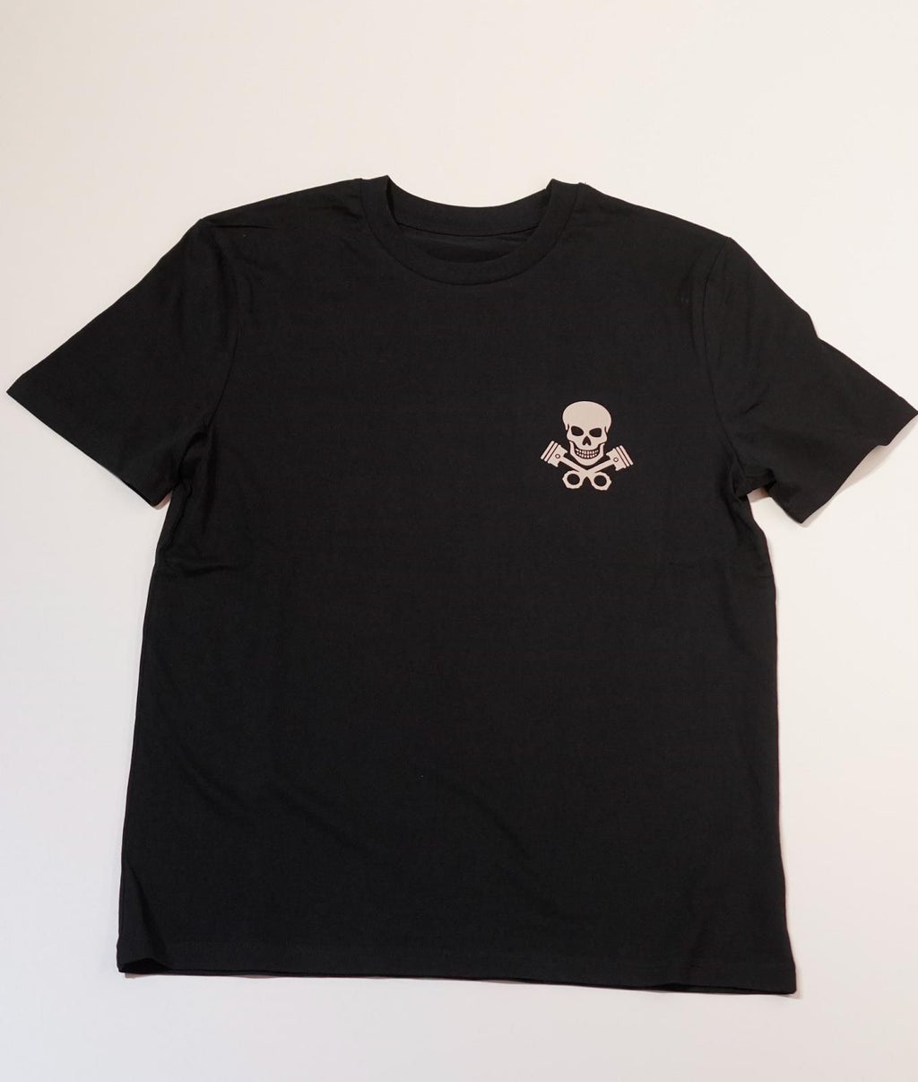 Skull Logo Round Neck T-Shirt