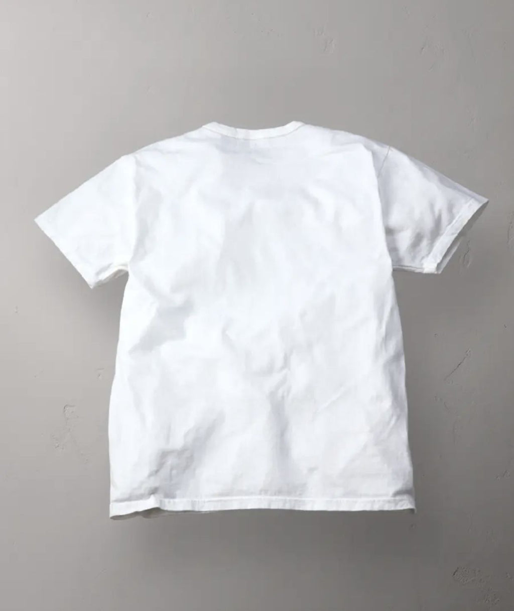 Loopwheeled Heavyweight Plain T-Shirt White