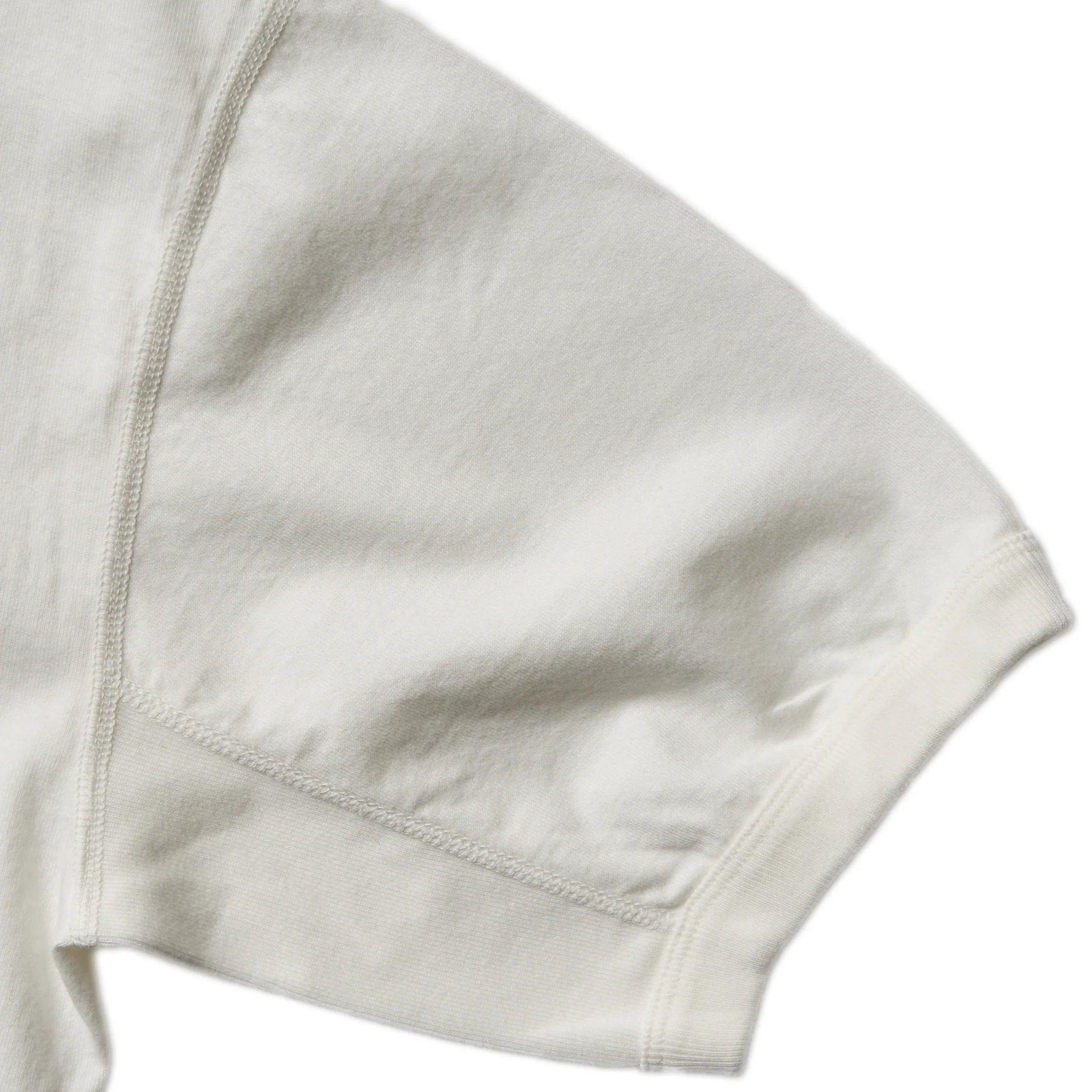 5222 Flat Seam Loopwheeled Heavyweight T-Shirt White 8.4oz