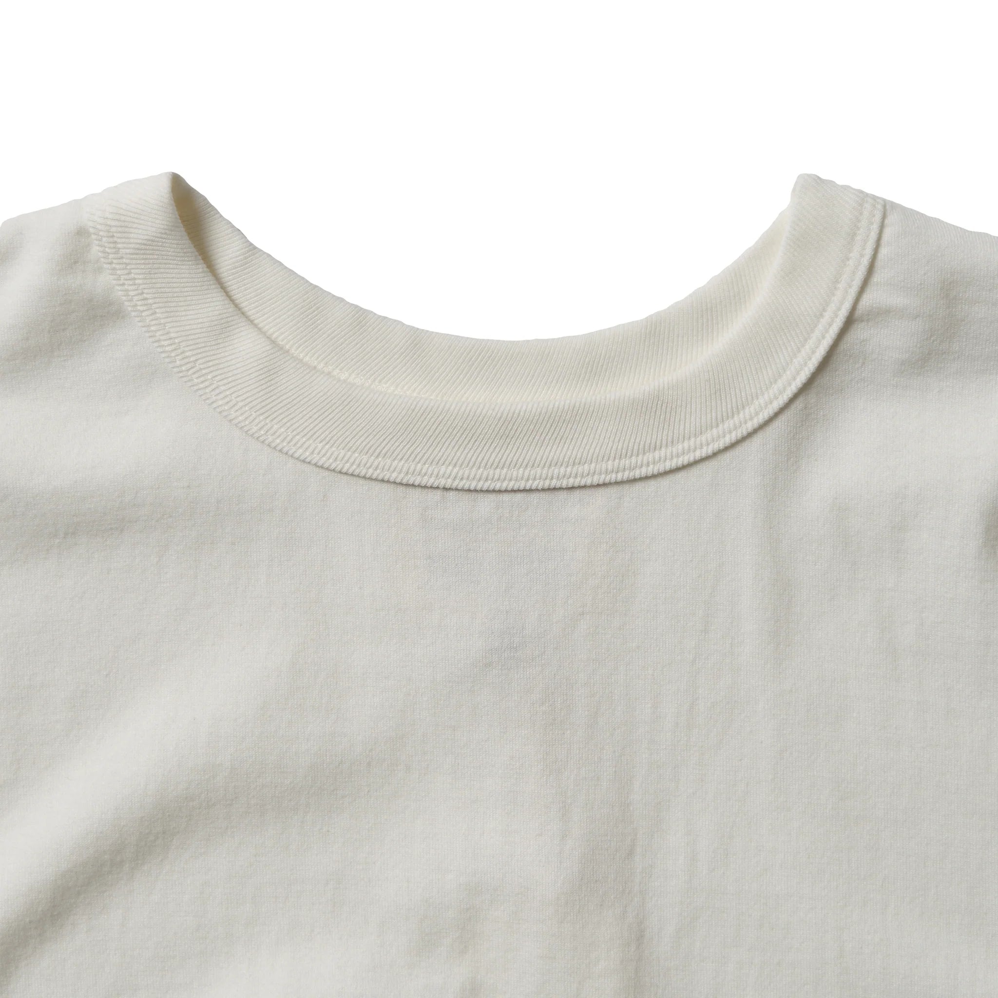 5222 Flat Seam Loopwheeled Heavyweight T-Shirt White 8.4oz
