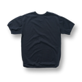5222 Flat Seam Heavyweight  Loopwheeled T-Shirt Ink Black 8.4oz