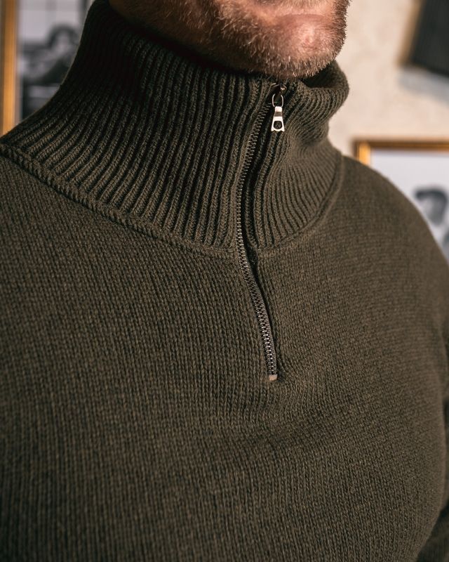 1948 Troyer Knitwear Army Green