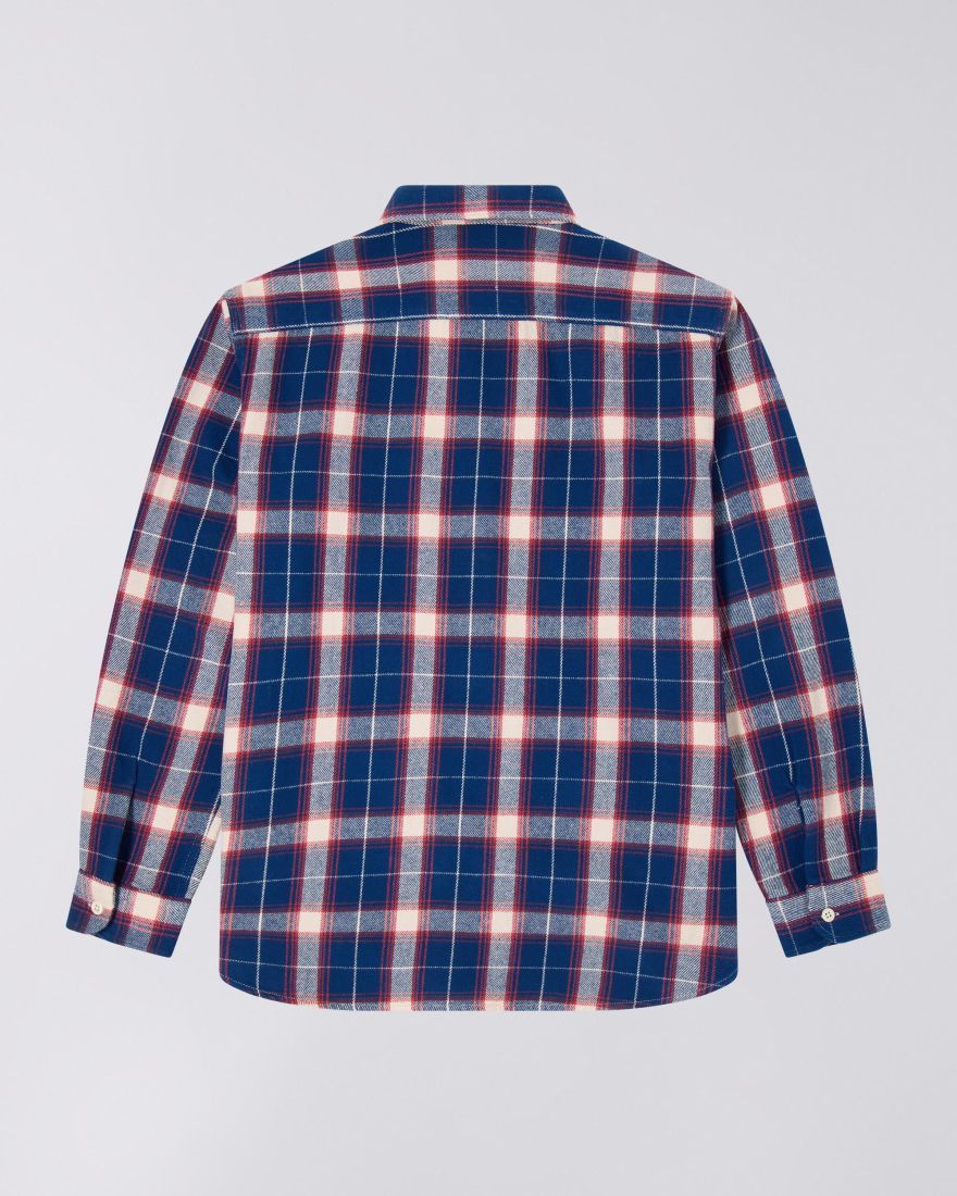 Work Shirt Navy / Red