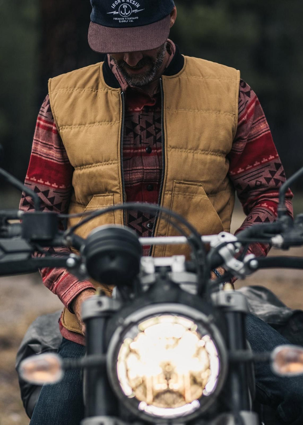 Work Vest Cognac