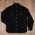 1943 CPO Moleskin Sulphur Shirt Black