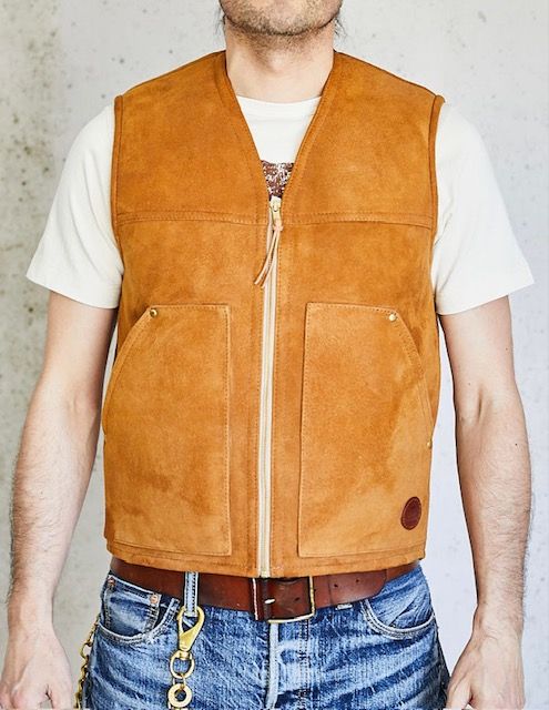 Sheepskin Vest Brown
