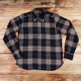 1937 Roamer Checkered Shirt Blue Beige