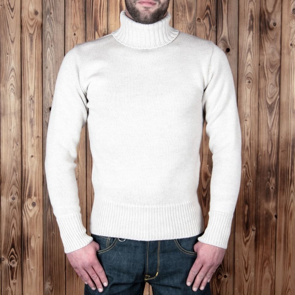 1941 Turtle Neck Knitwear Ecru
