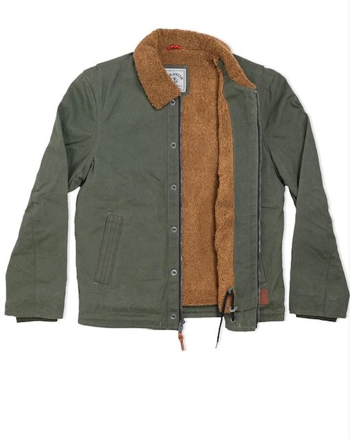 Nautilus Jacket Waxed Olive