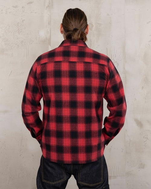 1937 Roamer Checkered Shirt Red