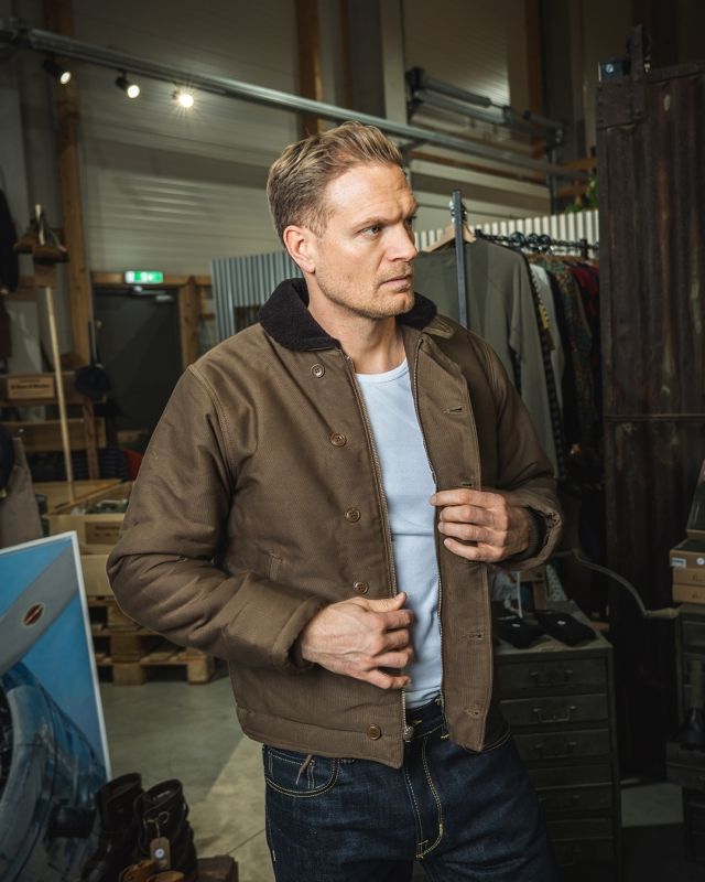 1944 N1 Deck Jacket Waxed