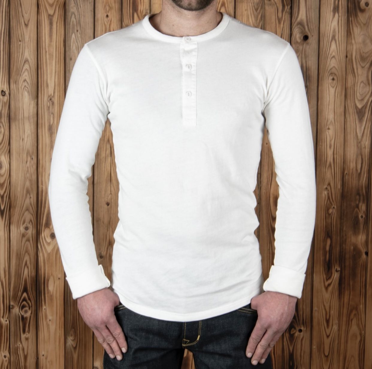 1954 Utility Long sleeve T-Shirt Ecru