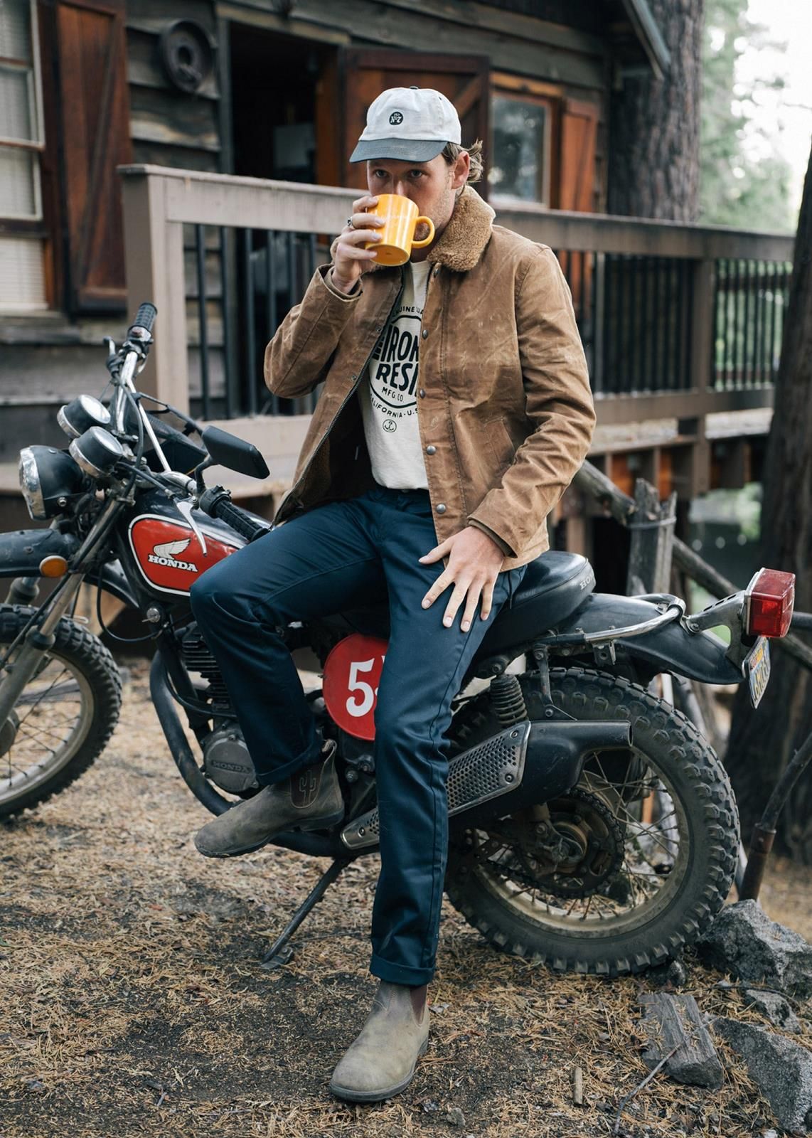 Nautilus Jacket Waxed Tan